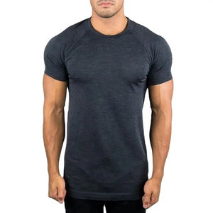 Fournisseur d'usine, vente en gros, t-shirts à manches longues pour hommes 100% coton, personnalisés pour les tailles, t-shirts en molleton imprimés personnalisés, séchage rapide - Product Image 6