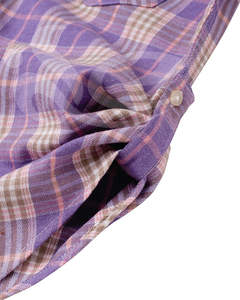 Camisa de franela de gran tamaño para mujer, ropa informal de algodón suave de talla grande con detalle de botones modernos, versátil y elegante - Product Image 6