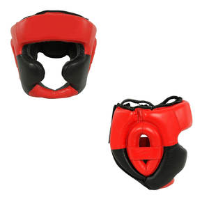 Protector de Cabeza de Cuero Ligero de Color Sólido Personalizado, Ropa Deportiva, Protectores de Cabeza de Boxeo de Color Sólido - Product Image 6