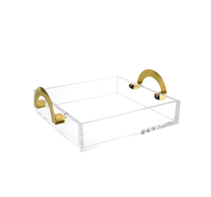 <b>Acrylic</b> Serving Trays Unique Design <b>Acrylic</b> for Wedding Event Decoration Giveaway Gifts Eid Tray Hot Selling - Product Image 3