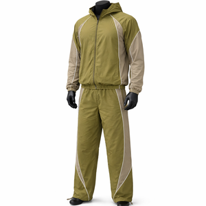 Conjunto Deportivo Cortavientos con Capucha para Hombre, Ropa Deportiva Ligera e Impermeable, Traje para Correr, Ropa Deportiva Reflectante Personalizada OEM - Product Image 5