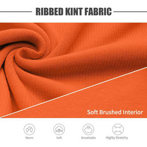 Men <b>Long</b> <b>Sleeve</b> Mock Neck Pullover Custom Fit Casual Sweatshirt <b>Top</b> OEM ODM Stylish Layering Apparel - Product Image 5