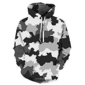 2023 Men's <b>Red</b> Camo 3D Hoodie <b>Long</b> <b>Sleeve</b> Retro Streetwear <b>T</b>-<b>Shirt</b> for Winter Camo Hoodie Sweater - Product Image 3