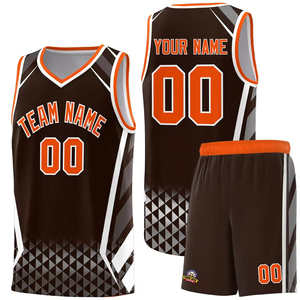Ensemble de maillot de basket-ball athlétique, short respirant à séchage rapide, vêtements de sport en gros - Product Image 5