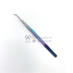 Belleza Acero inoxidable Etiqueta privada Logotipo personalizado Estuche Juegos Volumen Extensión Pestañas Pinzas Oro OEM Caja de herramientas - Product Image 1