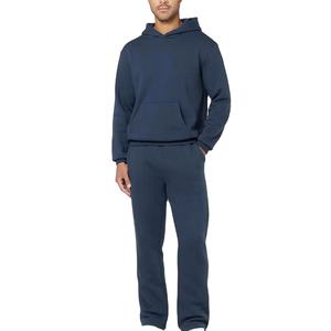 Conjunto Deportivo con Capucha para Hombre, Resistente al Viento, Lavado Ácido, con Logotipo Personalizado en el Frente, Ribete en Contraste, 100% Poliéster, Ropa Casual de Otoño - Product Image 5