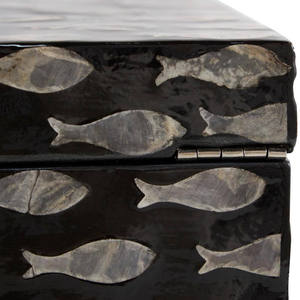 Boîtes à bijoux en nacre Boîtes décoratives en mosaïque Boîtes de rangement haut de gamme de luxe - Product Image 2