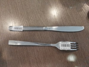 Fourchettes en métal Fourchettes en acier inoxydable Ensembles de couverts en métal de 2 cuillères et fourchettes avec des ensembles de couverts finis de la meilleure qualité d'Inde - Product Image 5