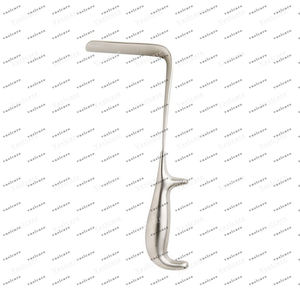 Doyen Vaginal Retractor Speculum for Gynecology Manual Power Source Stainless Steel Hollow Handle by Vaslcare - Product Image 2