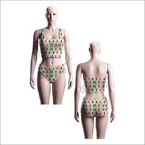 ชุดบิกินี่สตรีชุดบิกินี่ดีไซน์ใหม่สำหรับผู้หญิงชุดบิกินี่พิมพ์ลายแบบกำหนดเอง - Product Image 6