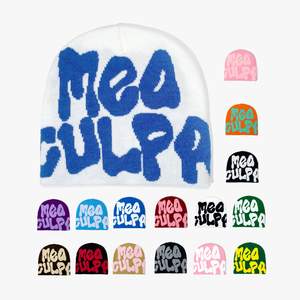 Tarifa barata con letra Jacquard tejido personalizado tu logotipo con puños deportes Jacquard tejido Beanie moda invierno jacquard Beanie - Product Image 2