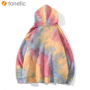 Sudadera con capucha para hombre, jersey con capucha de lana Tie Dye, venta al por mayor, 2022 - Product Image 5
