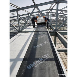 Membrana Impermeable Transpirable SFS Resistente al Fuego para Techos, Revestimiento Sintético de 130-180 g/m² para Protección de Techos y Paredes - Product Image 3