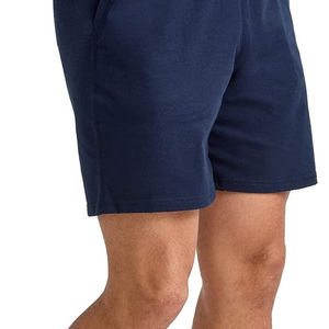 Pantalones cortos de algodón de diferentes colores con logotipo personalizado para hombre, pantalones cortos de gimnasio para hombre, ropa de calle de punto, pantalones cortos deportivos lisos para gimnasio - Product Image 4