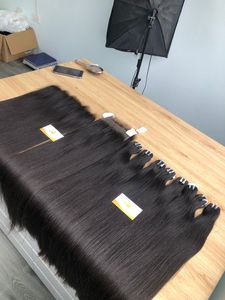 Paquete al por mayor de extensiones de cabello humano Remy virgen vietnamita 100% de alta calidad, doblemente tramado, sin caída ni enredos - Product Image 4