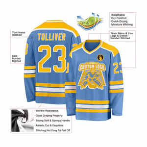 Maillot de hockey sur glace professionnel de vente chaude nouveauté OEM personnalisé fabrique des vêtements de hockey sur glace - Product Image 4