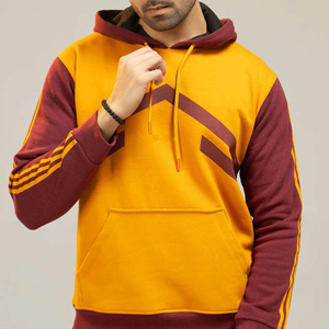 Chándal ajustado de algodón 100% para hombre, ropa deportiva de invierno transpirable de alta calidad, logotipo personalizado y resistente al viento - Product Image 1