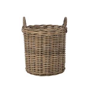 Set of 3 Round Rattan <b>Baskets</b> with Handles Handmade Storage <b>Basket</b> Wholesale eco-friendly Made in Viet Nam - Product Image 4