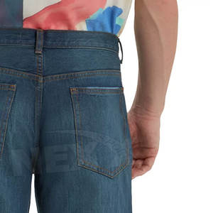 Ropa informal de alta calidad, pantalones vaqueros para hombre, Pantalones vaqueros de Color sólido más vendidos para hombre, pantalones vaqueros para adulto - Product Image 5