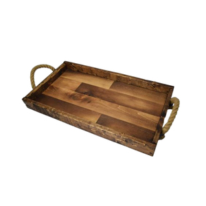Superior Quality Large Size Dining Ware Food Snacks Serving Tray New Antique Wood Decorative Tray for <b>Table</b> Serving - Product Image 3