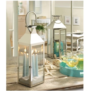 Lanterne à bougie en métal à finition durable de meilleure qualité Lanterne de table suspendue multi-design parfaite pour la décoration de la maison en camping - Product Image 1