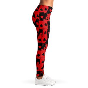 Nouveau Leggings Respirant Personnalisé Sublimation Coton Leggings Femmes Haute Élastique Yoga Pantalon Collants À Séchage Rapide Leggings Soutien-Gorge Ensemble - Product Image 6