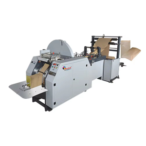 <b>Fully</b> <b>Automatic</b> V Bottom <b>Paper</b> <b>Bag</b> Making <b>Machine</b> Grocery <b>Paper</b> <b>Bag</b> Making <b>Machine</b> - Product Image 1