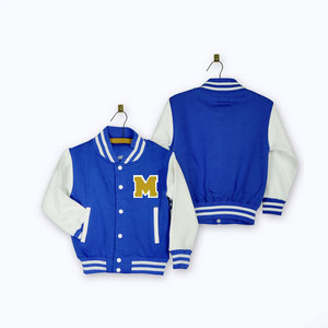 Chaqueta de chenilla bordada de alta calidad para hombre, Mangas de cuero universitario, Béisbol personalizada, bombardero, Letterman, Universidad - Product Image 2