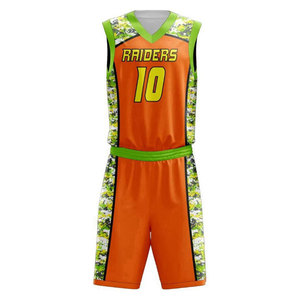 Uniformes de Baloncesto Personalizados de Primera Calidad para Hombre, Diseño Personalizado, Secado Rápido, Transpirables, Impresión por Transferencia de Calor, 100% Poliéster - Product Image 2