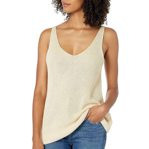 Débardeur de dame de logo personnalisé de haute qualité pour l'été décontracté entraînement nouveau gros coton polyester vêtements de sport pour femmes débardeurs - Product Image 4