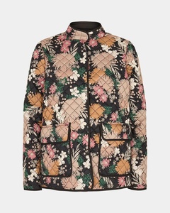 Veste Courte Décontractée Vintage Imprimée Respirante à Boutonnage Simple pour Femme – Idéale Hiver - Product Image 3