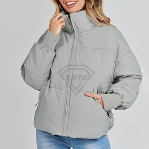 Veste matelassée tendance pour femmes, taille moyenne, doudoune d'hiver, manteau chaud matelassé pour adultes, dernier design de doudoune - Product Image 6