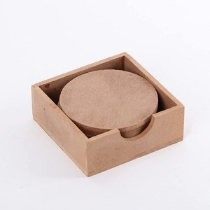 DIFFERENT DESIGN NEW WOODEN <b>and</b> ROUND CAOSTER <b>SET</b> Manufacturer Wooden <b>coaster</b> <b>Set</b> Natural Round Cup Mat Wood <b>Coasters</b> - Product Image 3