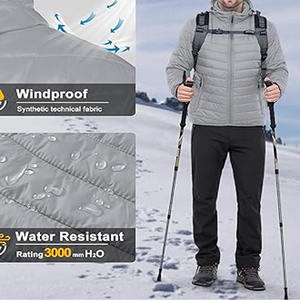 Veste d'hiver en duvet avec capuche Manteau d'hiver en duvet avec motif de lettre de conception du fabricant OEM téléchargé par Dress Sports - Product Image 4