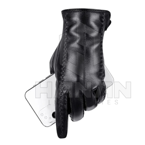 Gants de conduite antidérapants confortables pour hommes avec maille respirante pour l'hiver pour les déplacements quotidiens Contrôle de la voiture Compatible avec l'écran tactile - Product Image 4