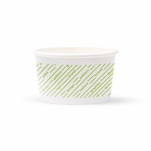 Vasos de Papel Biodegradables Ecológicos de 200ml 300ml 500ml - Doble Pared, Impermeables, Personalizables - Product Image 1