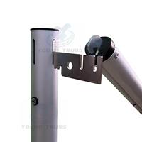 Système de support de toile en alliage d'aluminium - Support de toile de fond commercial, capacité de charge de 300 kg, installation rapide pour salons professionnels, mariages, cabines photo