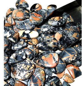 Pierre précieuse en jaspe maligano naturel, de haute qualité, paysage pittoresque indonésien, cabochon en jaspe pour la fabrication de bijoux - Product Image 6