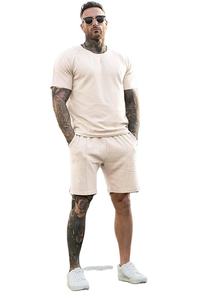 กางเกงขาสั้นออกกำลังกายผ้าฝ้าย100% เฮฟวี่เวทมีทุกสี - Product Image 4