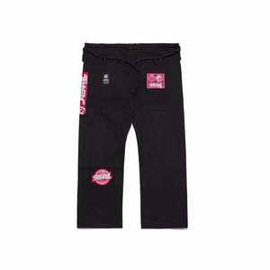 Uniforme de jiu-jitsu brasileño de artes marciales con logotipo y diseño personalizado privado/Color negro 100% algodón hombres jiu-jitsu brasileño Gi - Product Image 5