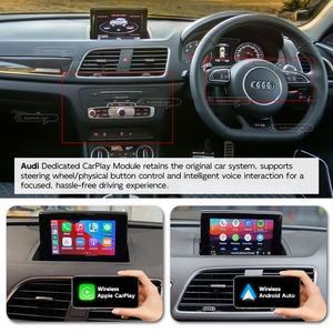 Module décodeur sans fil <span class=keywords><strong>Apple</strong></span> <span class=keywords><strong>CarPlay</strong></span> Android Auto pour <span class=keywords><strong>Audi</strong></span> <span class=keywords><strong>Q3</strong></span> 8U A3 A4 A5 Q2 S4 S5 A6 Q7 Q5 Q7 (2012-2018) - Product Image 3