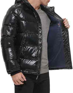 Veste matelassée pour homme de qualité supérieure, nouvelle conception, très vendue, avec fermeture éclair, épaisse et rembourrée - Product Image 6