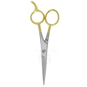 Ciseaux de barbier personnalisés de qualité supérieure |   Ciseaux de coiffure professionnels en acier inoxydable de haute qualité, réutilisables, à lame arrondie et tranchante pour salon - Product Image 3