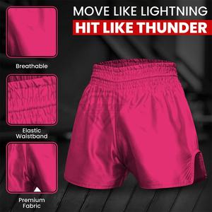 Nouvelle vente en gros de shorts de Muay Thai pour hommes en spandex et polyester, vêtements d'arts martiaux, de kick-boxing, shorts de Muay Thai de haute qualité en gros - Product Image 4