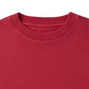 เสื้อยืดคอตตอนพิมพ์โลโก้ตามสั่ง เนื้อผ้าหนา ทรงโอเวอร์ไซส์ ซักแล้ว ผู้ชาย ขายส่ง เสื้อยืดเปล่า สีพื้น ล้างสีแบบแอซิด เสื้อยืดสั่งทำ - Product Image 2