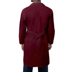 Blouse de laboratoire pour homme en tissu popeline doux et respirant, blouse professionnelle pour usage médical et scientifique, blouse de laboratoire longue pour homme de qualité supérieure - Product Image 5