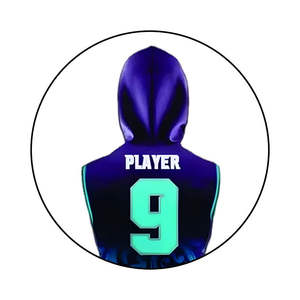 Ensemble de maillot et short de compression 7V7 respirant, grande taille, pour football américain, avec motif imprimé par transfert thermique - Product Image 5