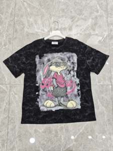 Camisetas <span class=keywords><strong>de</strong></span> Mujer <span class=keywords><strong>de</strong></span> Talla Grande con Estampados y Diseños Nuevos <span class=keywords><strong>de</strong></span> LYG OEM ODM 2026, Camisetas Holgadas <span class=keywords><strong>de</strong></span> Verano para Mujer, Ropa <span class=keywords><strong>de</strong></span> Mujer - Product Image 1