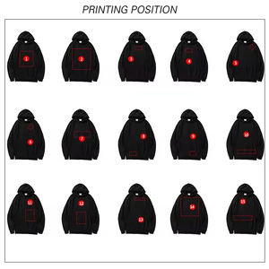 Sudaderas con Capucha de Forro Polar de Alta Calidad, Unisex, Lisas, con Logotipo Personalizado, Estampado de Dibujos Animados, Precios de Fábrica, OEM, ODM - Product Image 3