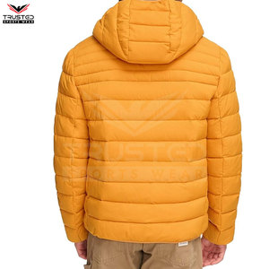 Chaqueta de Plumón Formal con Revestimiento de Lona, Nueva Llegada, Personalizable, Impermeable, Transpirable, Talla Grande para Hombre - Product Image 3